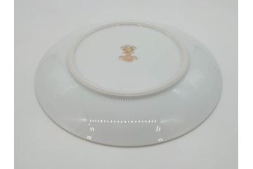 オールドノリタケ　NORITAKE　金彩　繊細なデザインが煌びやかな印象を与えるプレート6枚セット(花、フラワー、皿、洋食器)(R-074121)