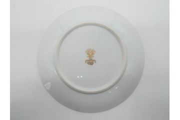 オールドノリタケ　NORITAKE　金彩　繊細なデザインが煌びやかな印象を与えるプレート6枚セット(花、フラワー、皿、洋食器)(R-074121)