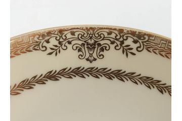 オールドノリタケ　NORITAKE　金彩　繊細なデザインが煌びやかな印象を与えるプレート6枚セット(花、フラワー、皿、洋食器)(R-074122)