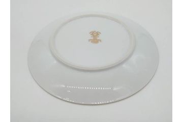 オールドノリタケ　NORITAKE　金彩　繊細なデザインが煌びやかな印象を与えるプレート6枚セット(花、フラワー、皿、洋食器)(R-074122)