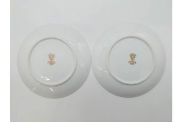 オールドノリタケ　NORITAKE　金彩　繊細なデザインが煌びやかな印象を与えるプレート6枚セット(花、フラワー、皿、洋食器)(R-074122)