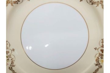 オールドノリタケ　NORITAKE　金彩　ゴールドのデザインが高級感を高めるプレート6枚セット(花、フラワー、皿、洋食器)(R-074125)