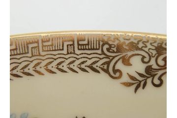 オールドノリタケ　NORITAKE　金彩　ゴールドのデザインが高級感を高めるプレート6枚セット(花、フラワー、皿、洋食器)(R-074125)