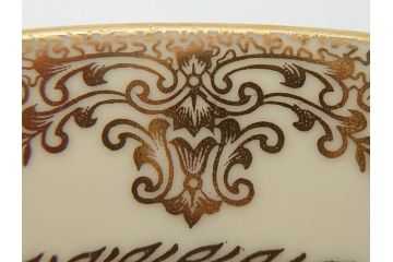 オールドノリタケ　NORITAKE　金彩　ゴールドのデザインが高級感を高めるプレート6枚セット(花、フラワー、皿、洋食器)(R-074125)