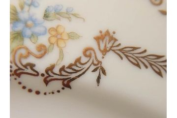 オールドノリタケ　NORITAKE　金彩　ゴールドのデザインが高級感を高めるプレート6枚セット(花、フラワー、皿、洋食器)(R-074125)