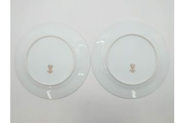オールドノリタケ　NORITAKE　金彩　ゴールドのデザインが高級感を高めるプレート6枚セット(花、フラワー、皿、洋食器)(R-074125)