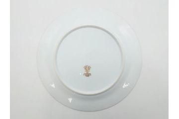 オールドノリタケ　NORITAKE　金彩　ゴールドのデザインが高級感を高めるプレート6枚セット(花、フラワー、皿、洋食器)(R-074125)