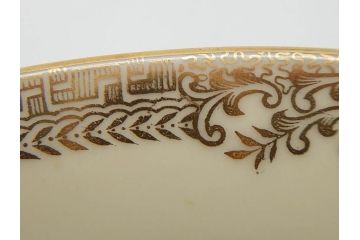 オールドノリタケ　NORITAKE　金彩　ゴールドのデザインが高級感を高めるプレート5枚セット(花、フラワー、皿、洋食器)(R-074126)