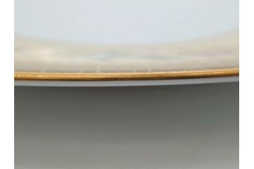 オールドノリタケ　NORITAKE　金彩　ゴールドのデザインが高級感を高めるプレート5枚セット(花、フラワー、皿、洋食器)(R-074126)