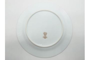 オールドノリタケ　NORITAKE　金彩　ゴールドのデザインが高級感を高めるプレート5枚セット(花、フラワー、皿、洋食器)(R-074126)