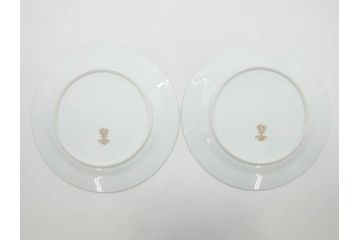 オールドノリタケ　NORITAKE　金彩　ゴールドのデザインが高級感を高めるプレート5枚セット(花、フラワー、皿、洋食器)(R-074126)