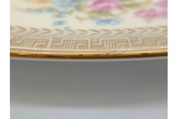 オールドノリタケ　NORITAKE　金彩　ゴールドのデザインが高級感を高めるプレート5枚セット(花、フラワー、皿、洋食器)(R-074126)