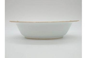 オールドノリタケ　NORITAKE　金彩　幅広いシーンで活躍してくれるオーバルプレート&グレービーボート&ボウルセット(花、フラワー、皿、洋食器、ソースボート、グレイビー)(R-074127)
