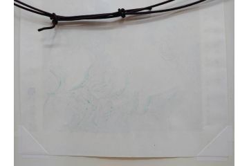 【真作】 棟方志功　「清妙妃図」　173/240限定　リトグラフ併用　独創性あふれる作品に目を奪われる木版画(額装、箱付き)(R-074129)