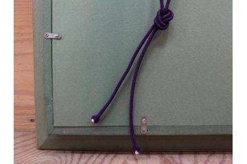 真作　赤石文雄　「悠」　8号　躍動感のある色使いに思わず見惚れてしまうパステル画(馬の親子、動物、ウマ、うま、絵画、額装、箱付き)(R-074130)