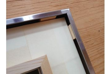 【真作】 京都　日本画家　井上富夫　「花菖蒲」(共シール、絵画、額装、箱付き)(R-074131)