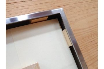 真作　京都　日本画家　井上富夫　「福寿草」(共シール、絵画、額装、箱付き)(R-074132)