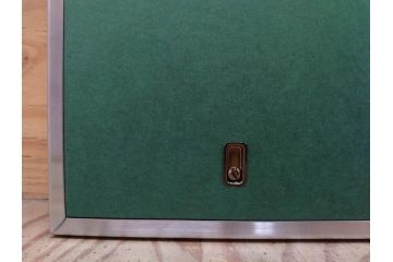 真作　京都　日本画家　井上富夫　「薊」(アザミ、共シール、絵画、額装、箱付き)(R-074133)