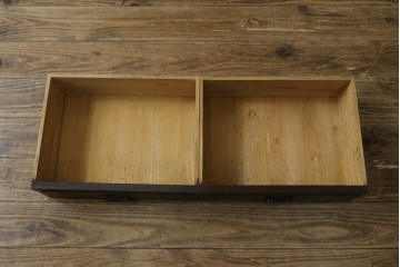 和製アンティーク　上手物!!　栓材　象嵌入り　扉のデザインが目を引く本箱　(R-074142)