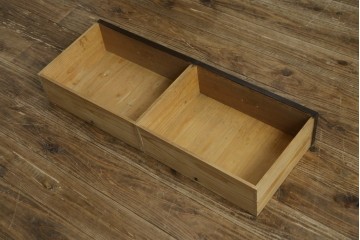 和製アンティーク　上手物!!　栓材　象嵌入り　扉のデザインが目を引く本箱　(R-074142)