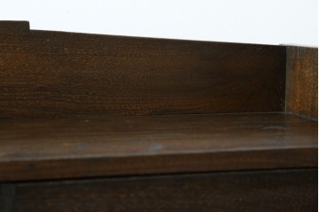 和製アンティーク　上手物!!　栓材　象嵌入り　扉のデザインが目を引く本箱　(R-074142)