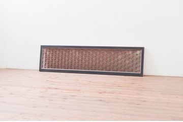アンティーク建具　和モダンなインテリアにおすすめの組子欄間1枚(明り取り、明かり取り)(R-074169)