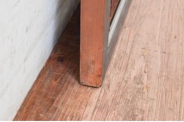 アンティーク建具　和モダンなインテリアにおすすめの組子欄間1枚(明り取り、明かり取り)(R-074169)