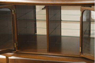 中古　美品　松永工房　品のある佇まいが魅力的なサイドボード(サイドキャビネット、収納棚、戸棚、飾り棚)(定価約43万円)(R-074173)
