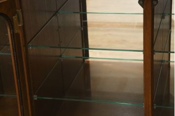 中古　美品　松永工房　品のある佇まいが魅力的なサイドボード(サイドキャビネット、収納棚、戸棚、飾り棚)(定価約43万円)(R-074173)