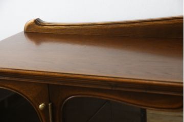 中古　美品　松永工房　品のある佇まいが魅力的なサイドボード(サイドキャビネット、収納棚、戸棚、飾り棚)(定価約43万円)(R-074173)