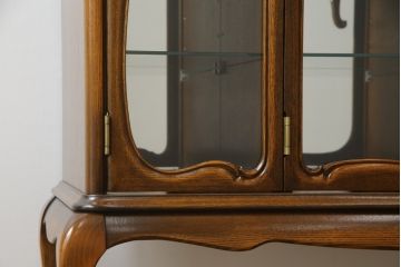 中古　美品　松永工房　品のある佇まいが魅力的なサイドボード(サイドキャビネット、収納棚、戸棚、飾り棚)(定価約43万円)(R-074173)