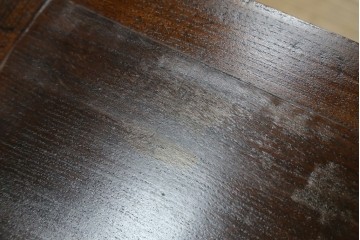 イギリスアンティーク　希少サイズ!!　オーク材　バルボスレッグが目を惹くサイドテーブル　(R-074174)