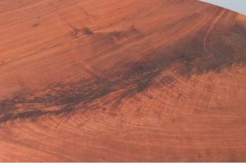 和製ビンテージ　レア　ジョージナカシマ　刻印なしの年代もの!!　小田急ハルク購入　ROUND TABLE　素材のかたちと杢目を活かしたラウンドテーブル(ジョージ・ナカシマ、丸テーブル、ローテーブル、リビングテーブル、センターテーブル、ヴィンテージ、契り)(R-074179)