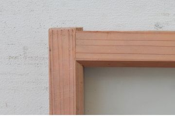 アンティーク建具　古き良き時代の趣を感じる小窓2枚セット(引き戸、ガラス戸)(R-074188)