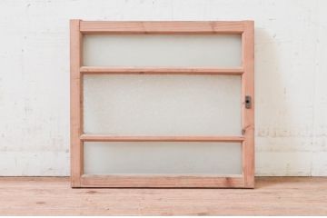 アンティーク建具　古き良き時代の趣を感じる小窓1枚(引き戸、ガラス戸)(R-074189)