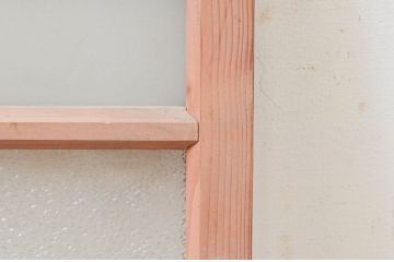 アンティーク建具　古き良き時代の趣を感じる小窓1枚(引き戸、ガラス戸)(R-074189)