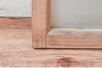 アンティーク建具　古き良き時代の趣を感じる小窓1枚(引き戸、ガラス戸)(R-074189)