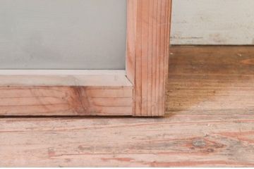 アンティーク建具　古き良き時代の趣を感じる小窓1枚(引き戸、ガラス戸)(R-074189)