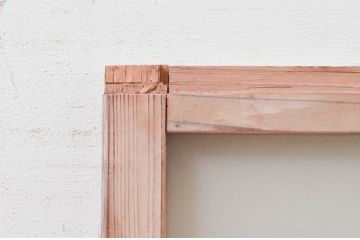 アンティーク建具　古き良き時代の趣を感じる小窓1枚(引き戸、ガラス戸)(R-074189)