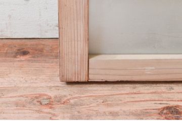 アンティーク建具　古き良き時代の趣を感じる小窓1枚(引き戸、ガラス戸)(R-074189)