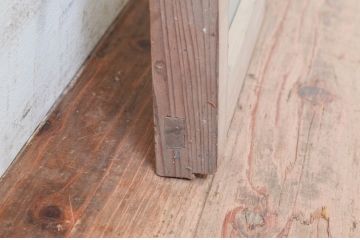 アンティーク建具　古き良き時代の趣を感じる小窓1枚(引き戸、ガラス戸)(R-074189)