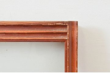 アンティーク建具　どこか懐かしさを感じるガラス窓2枚セット(引き戸、ガラス戸)(R-074194)