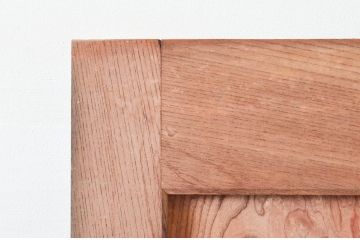 アンティーク建具　総欅(ケヤキ)材　美しく流れるような杢目が目を惹くマス目格子蔵戸1枚(きつね格子、狐格子、玄関戸、玄関ドア、引き戸、枡格子、格子戸、マス目、升目)(R-074199)
