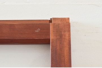 アンティーク建具　珍品!!　希少!!　富士のガラス絵が風情あるガラス戸4枚セット(引き戸)(R-074217)