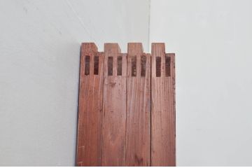 アンティーク建具　珍品!!　希少!!　富士のガラス絵が風情あるガラス戸4枚セット(引き戸)(R-074217)