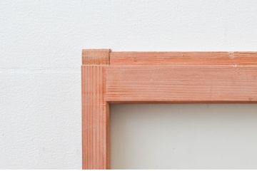アンティーク建具　シンプルな佇まいが落ち着きのある空間を演出する書院戸4枚セット(窓、引き戸)(R-074219)