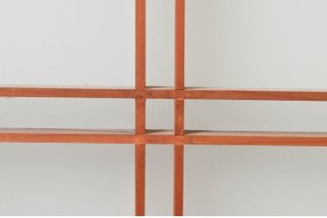 アンティーク建具　シンプルな佇まいが落ち着きのある空間を演出する書院戸4枚セット(窓、引き戸)(R-074219)