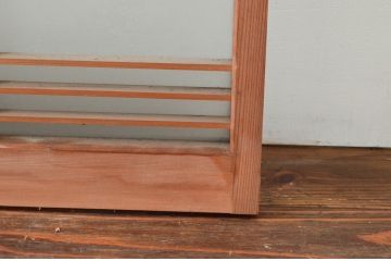 アンティーク建具　シンプルな佇まいが落ち着きのある空間を演出する書院戸4枚セット(窓、引き戸)(R-074219)