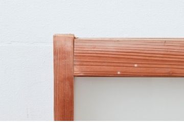 アンティーク建具　シンプルな佇まいが落ち着きのある空間を演出する書院戸4枚セット(窓、引き戸)(R-074219)