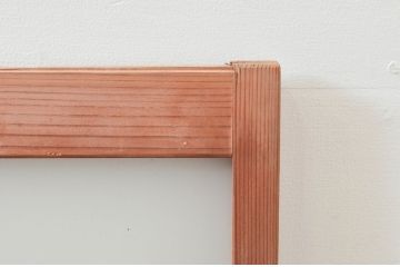 アンティーク建具　シンプルな佇まいが落ち着きのある空間を演出する書院戸4枚セット(窓、引き戸)(R-074219)